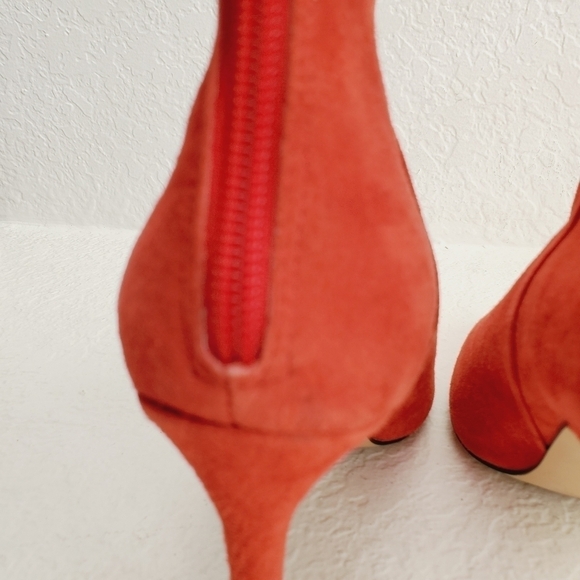 Steve Madden Carey Booties in Red Size 8 - Picture 7 of 13